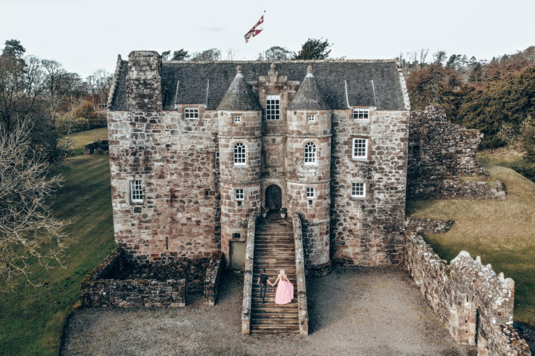 Unique accommodation in Scotland - Rowallan Old Castle Airbnb